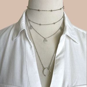 CLEARANCE🔥 Boho Multilayer Horn Necklace